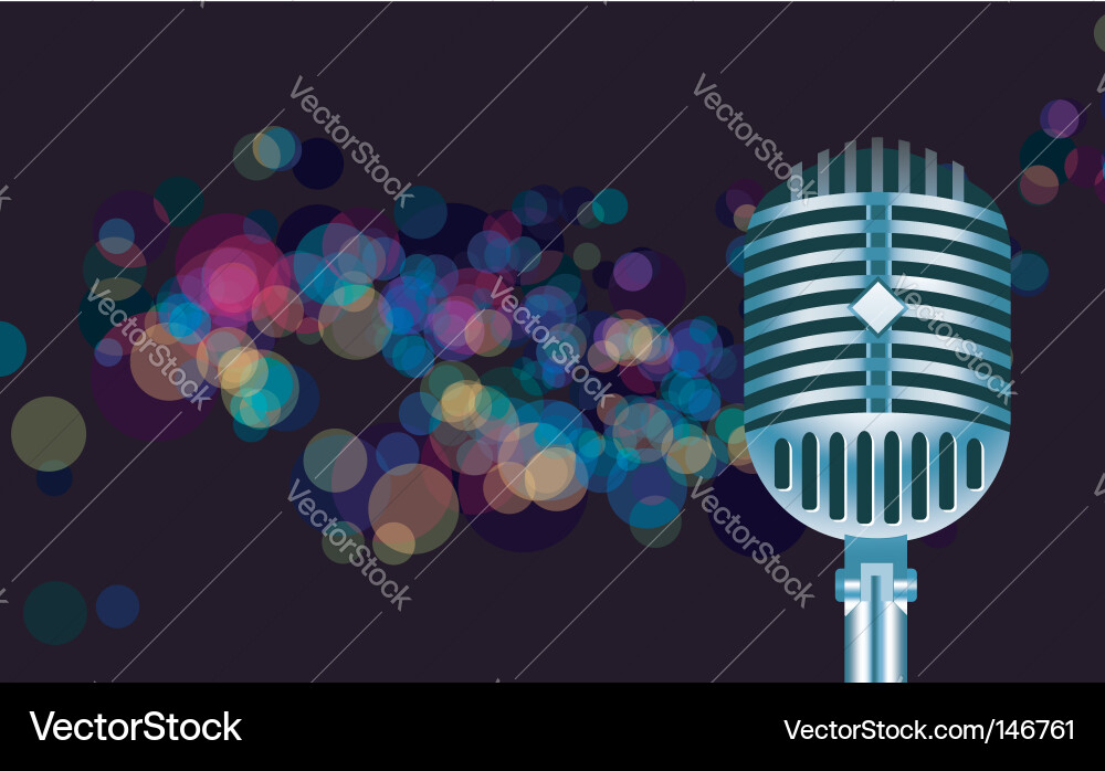 Microphone Royalty Free Vector Image - VectorStock