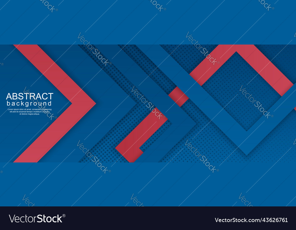 Modern geometric background with dynamic square