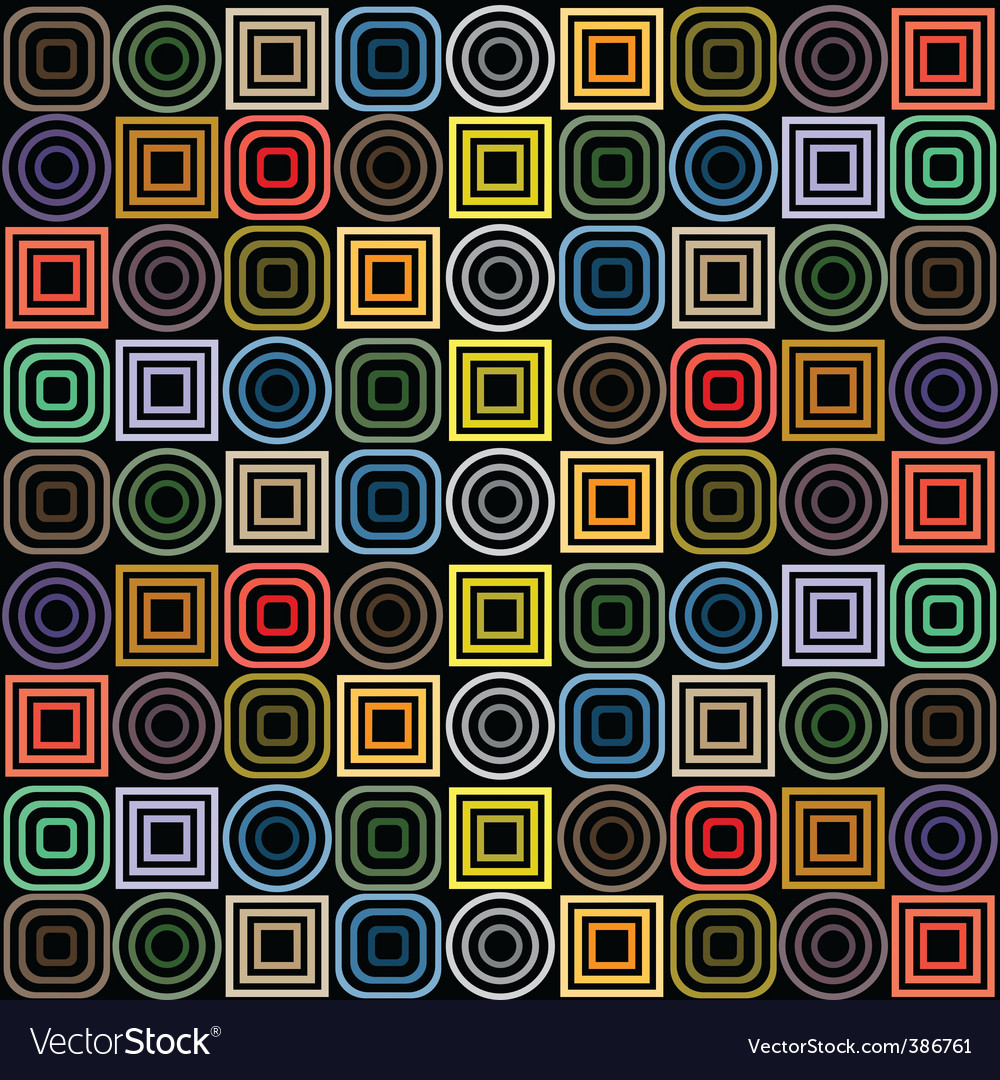 Retro Geometric Pattern