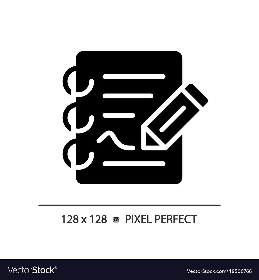 2d glyph style report solid icon