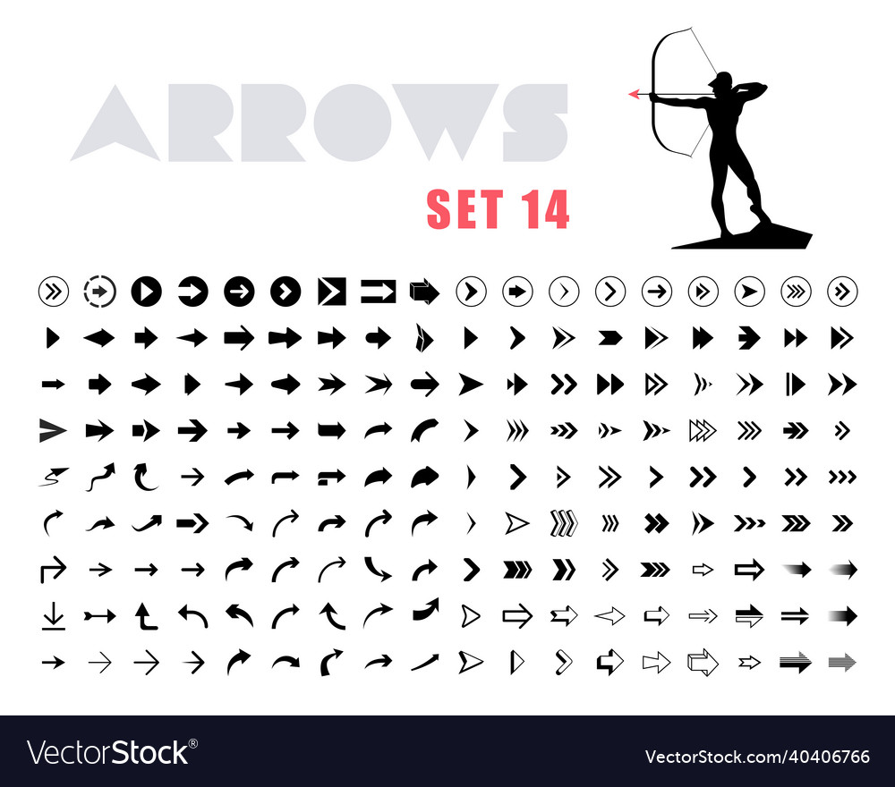 Arrow and cursor icons