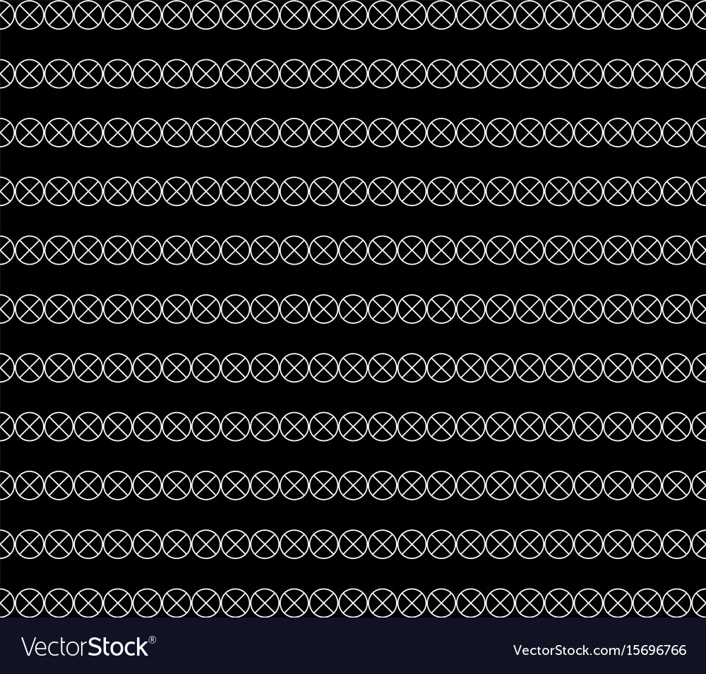 Circle pattern with cross