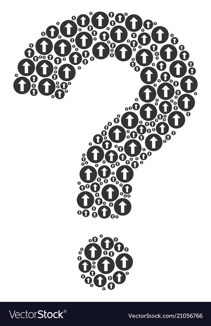 Help figure of rounded arrow icons Vector Image Help figure of rounded arrow icons