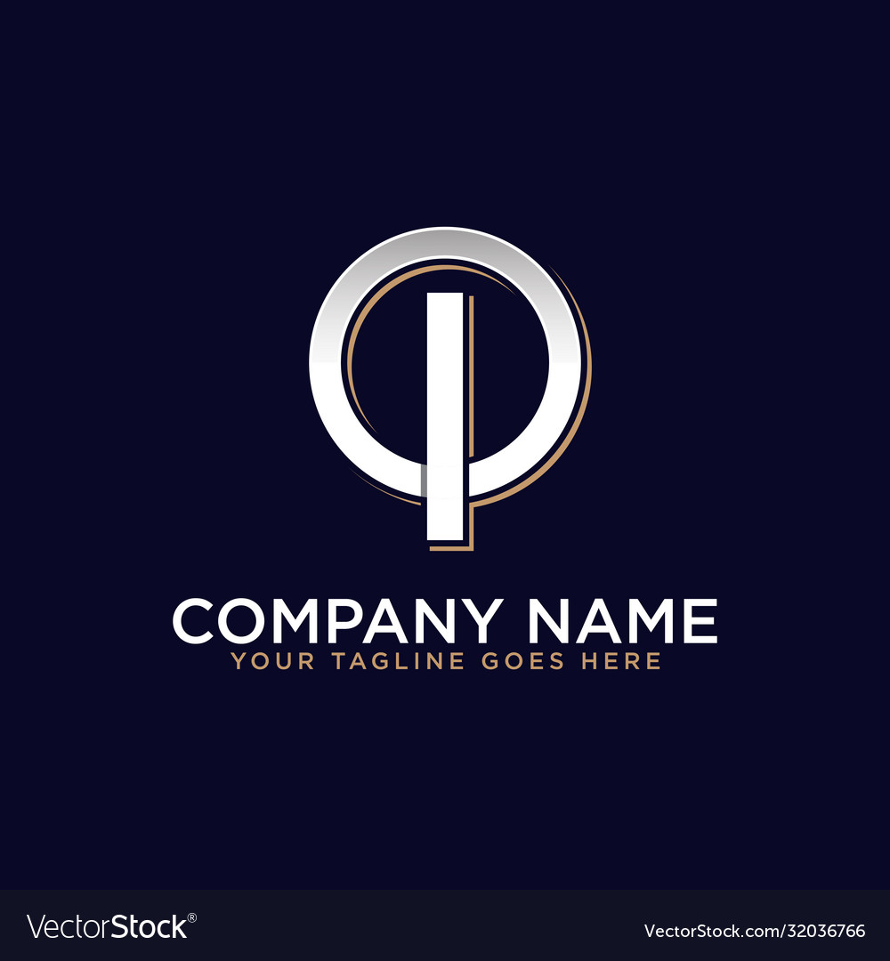 O I Initial Logo Letter Logo Inspirations Vector Image