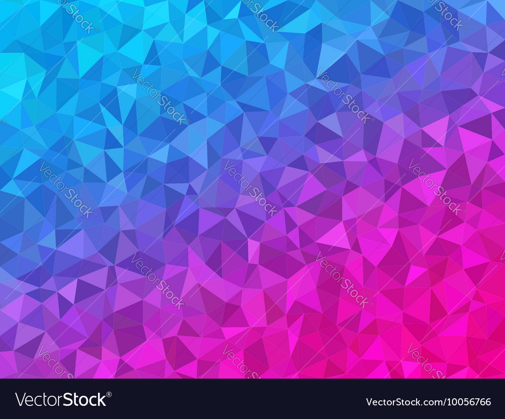 Polygonal background for webdesign - blue and pink