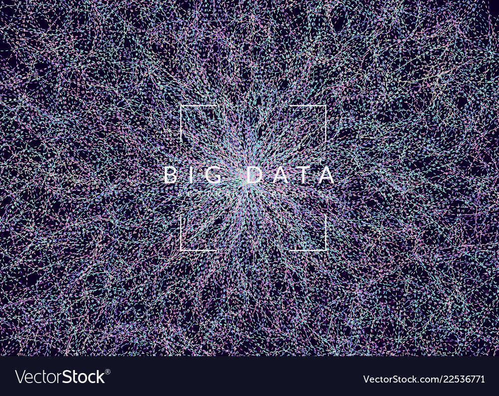 Artificial intelligence background technology vector image Artificial intelligence background technology