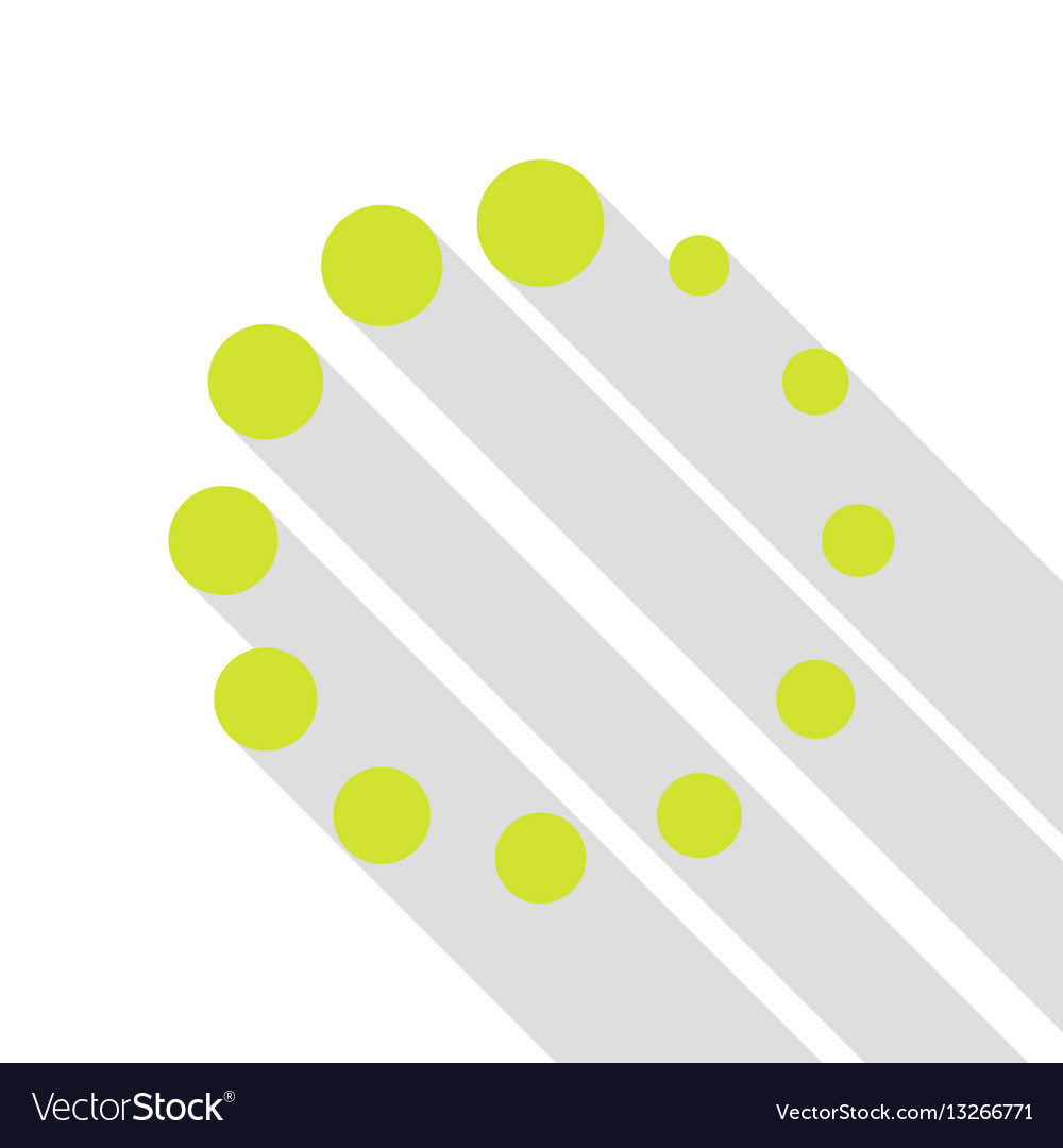 Circular loading sign pear icon with flat style