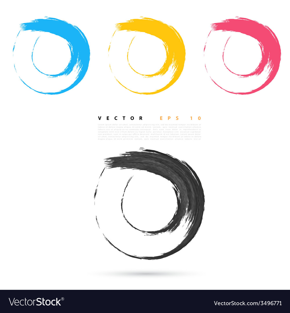 Colorful Grunge Circles