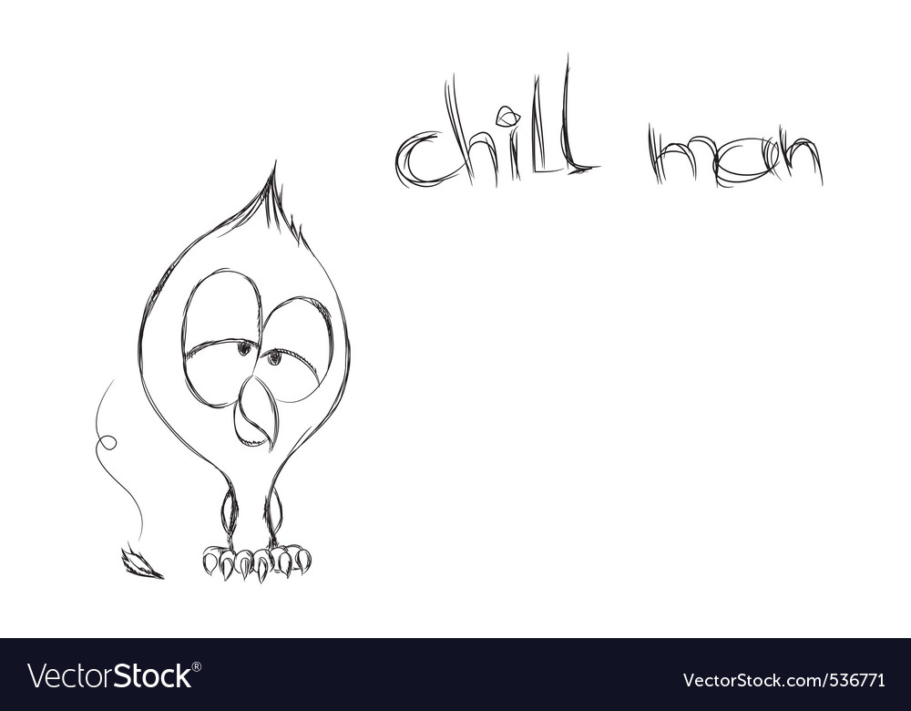 Hand draw chicken