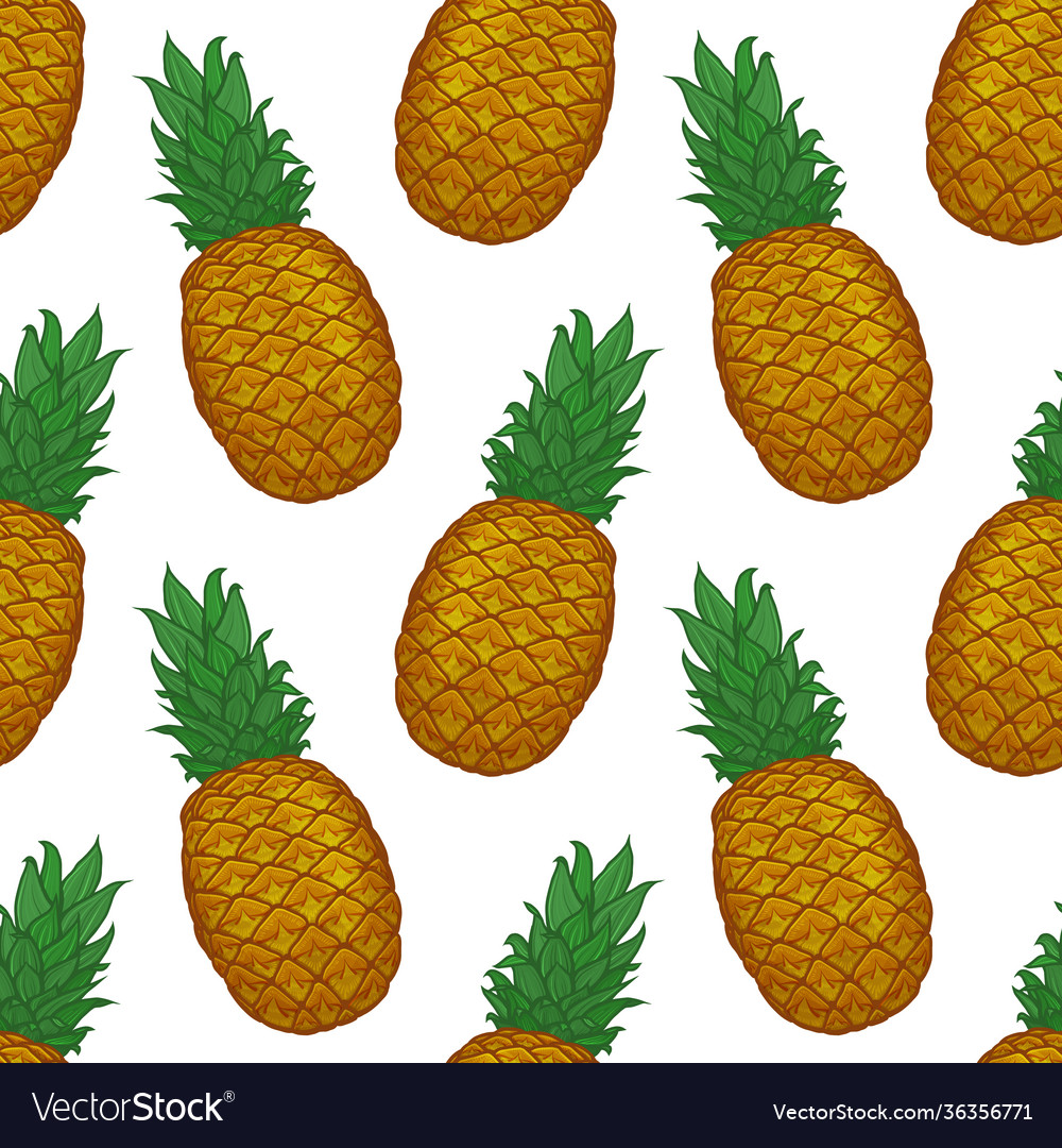 Hand drawn colorful seamless pattern from vector image Hand drawn colorful seamless pattern from