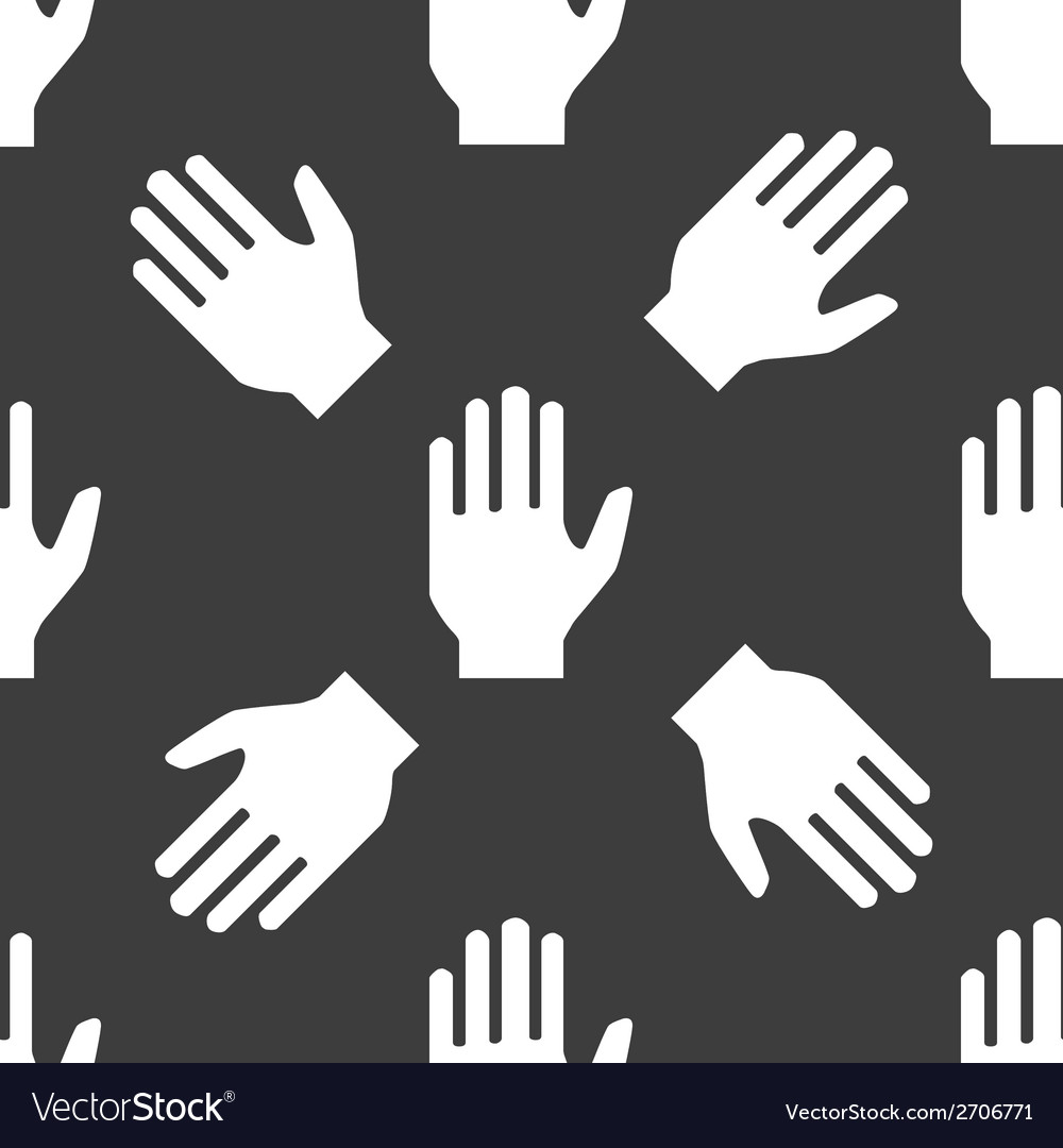 Hand web iconflat design seamless pattern