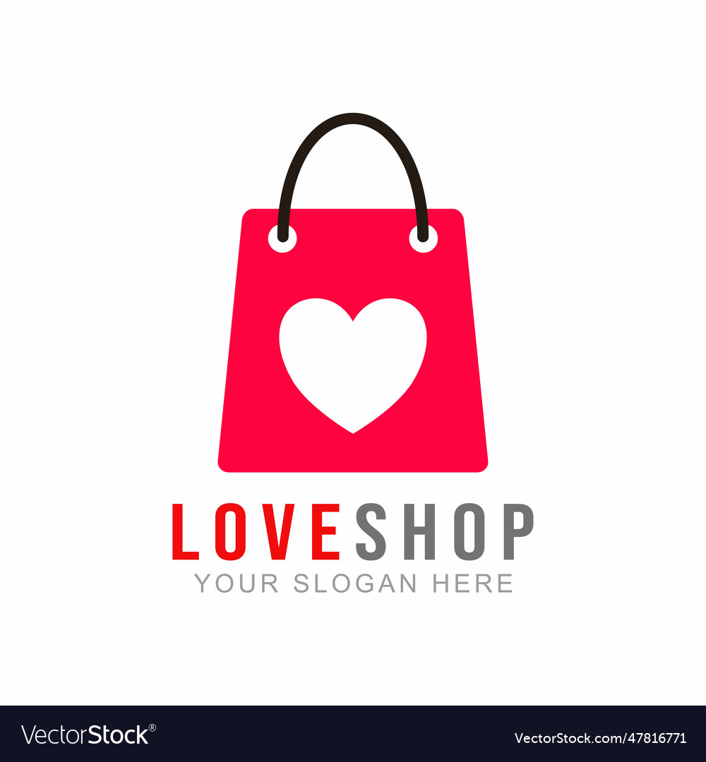 Love shipping logo Royalty Free Vector Image - VectorStock