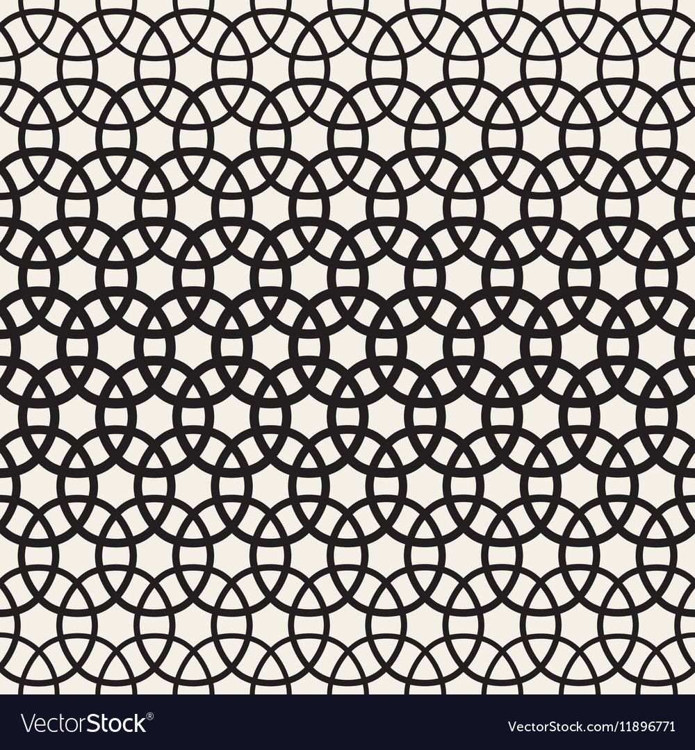 Overlapping Circle Lattice Muster