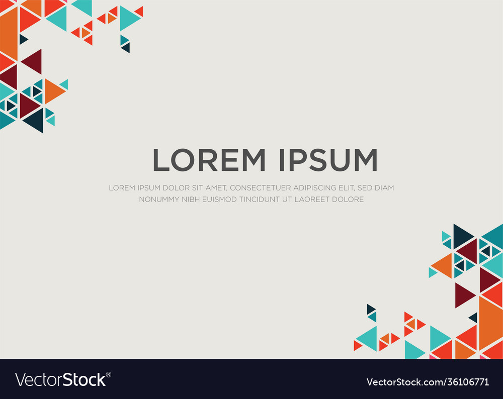 Polygon background modern design hexagon style