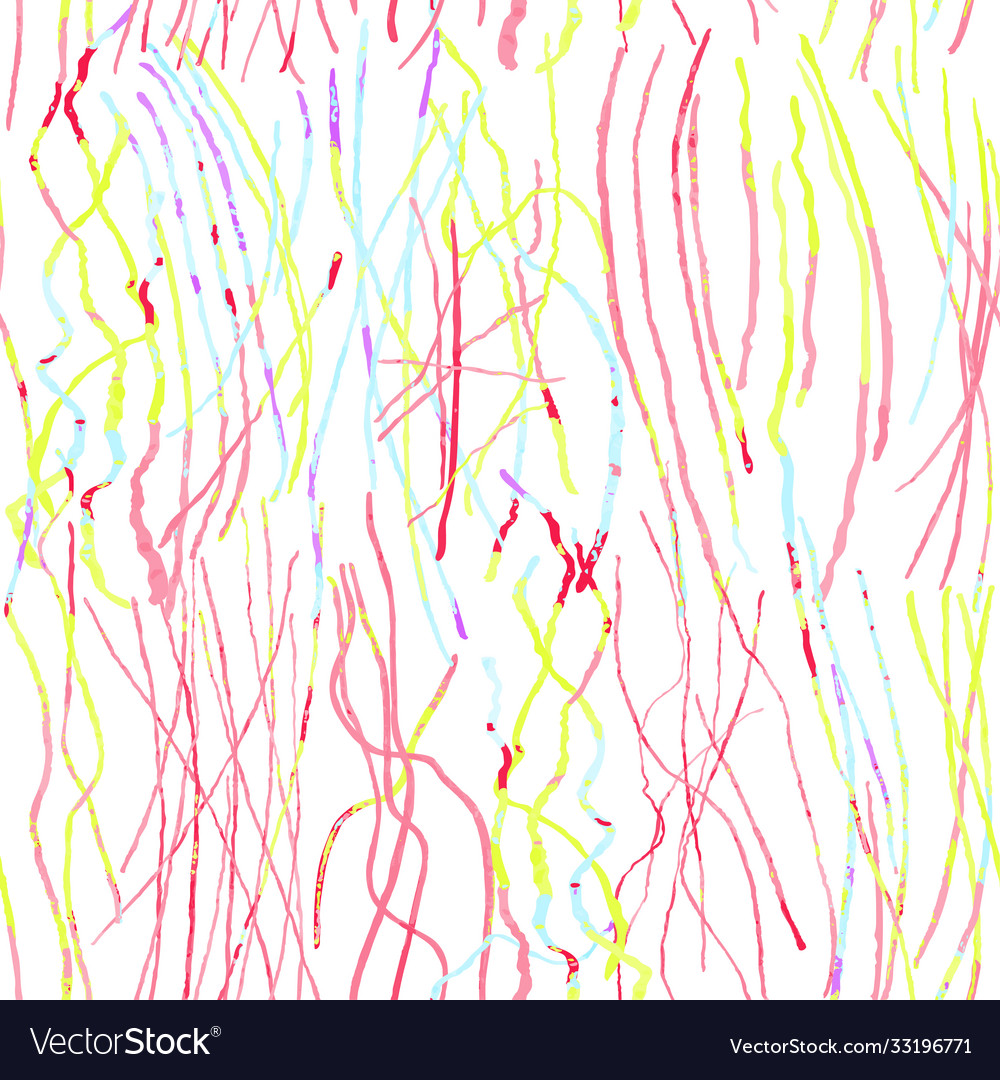 Seamless pattern with hand drawn abstract lines Vector Image Seamless pattern with hand drawn abstract lines
