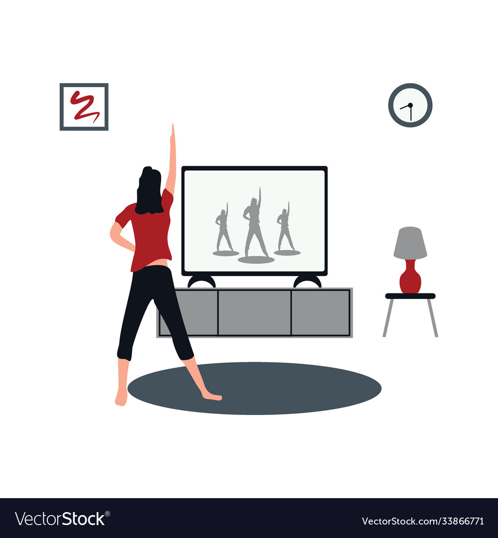 Women Exercising at Home