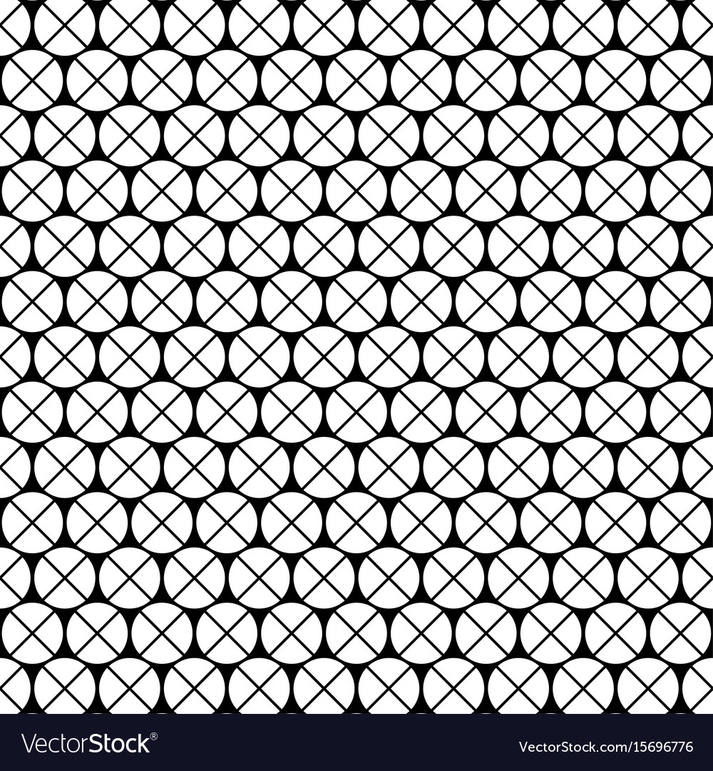 Circle pattern with cross