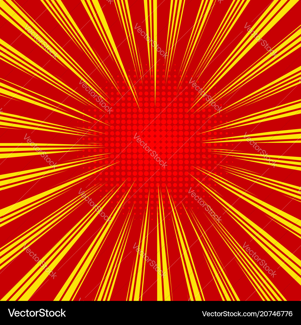 Comic book bright concept Royalty Free Vector Image