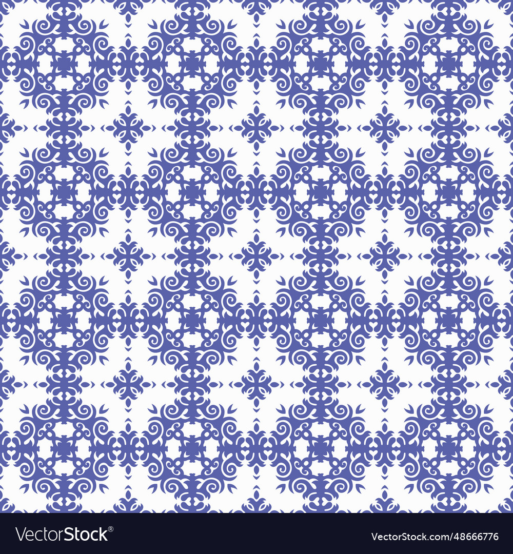 Decorative seamless pattern with ethnic element