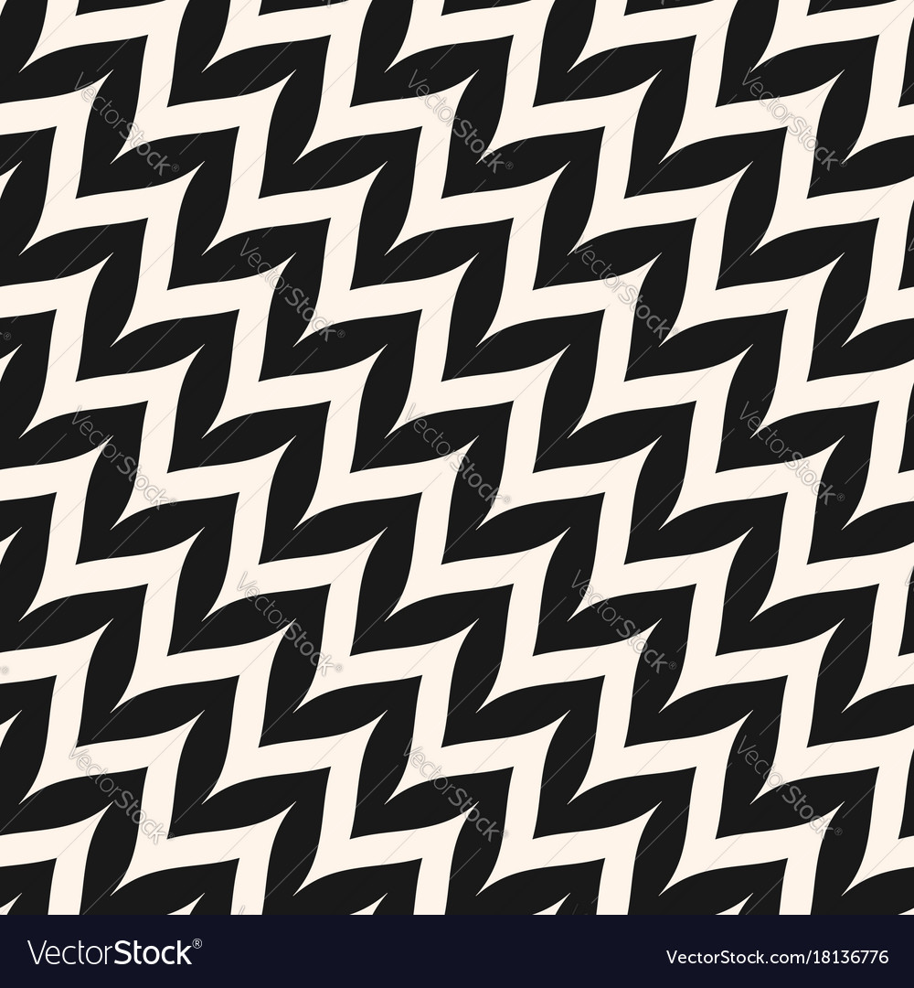Diagonal Zigzag Pattern