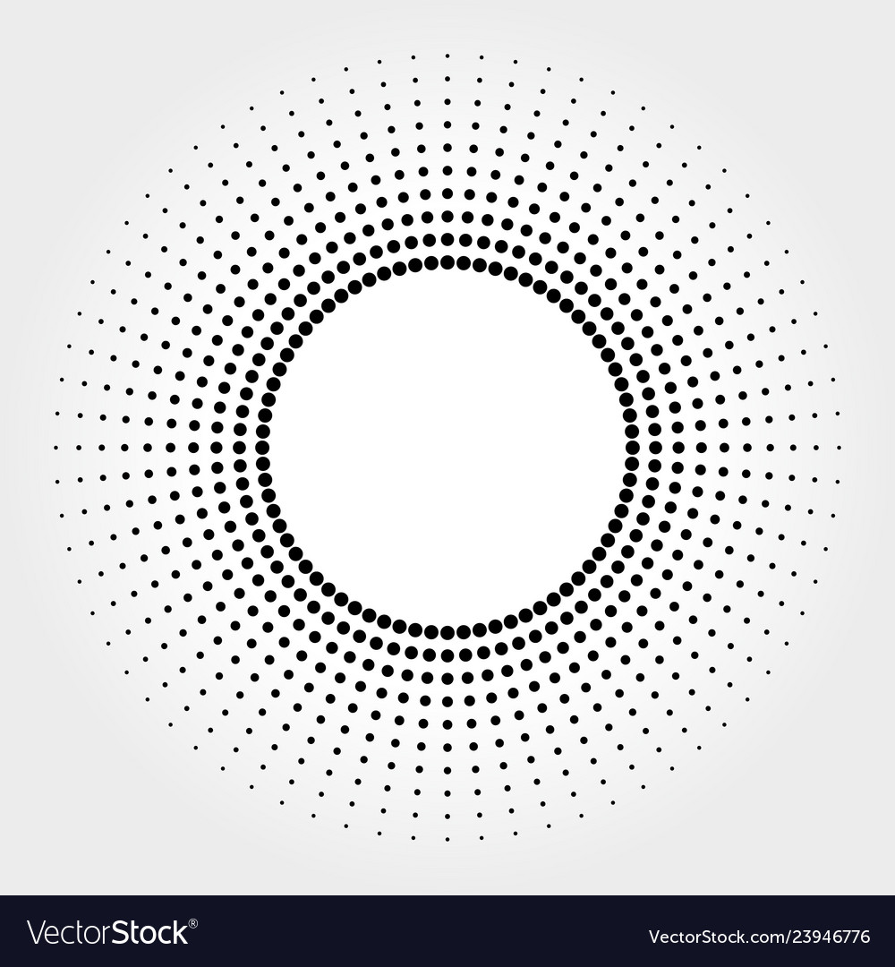Halftone pattern background vector image Halftone pattern background