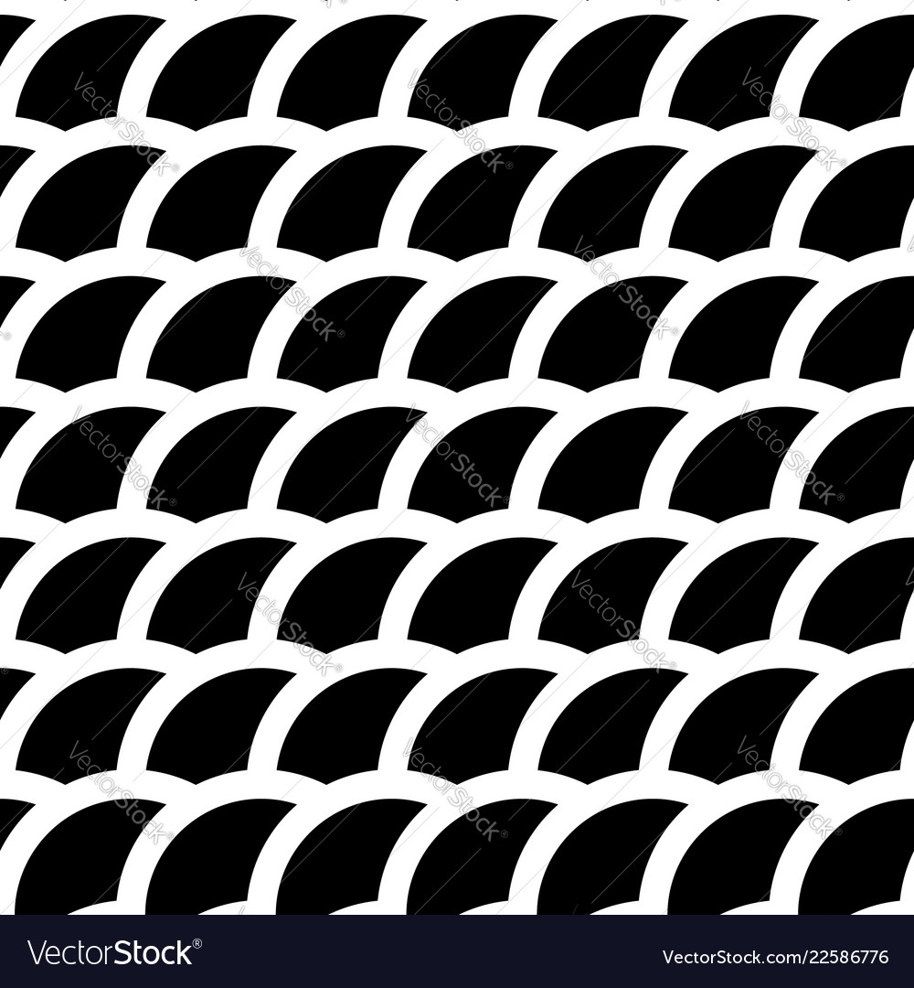 Intersecting circles abstract monochrome vector image Intersecting circles abstract monochrome