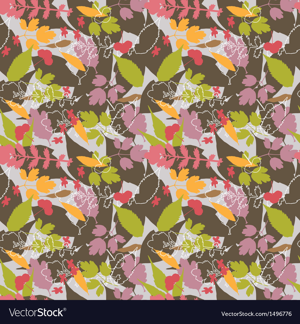 Natural seamless background Royalty Free Vector Image