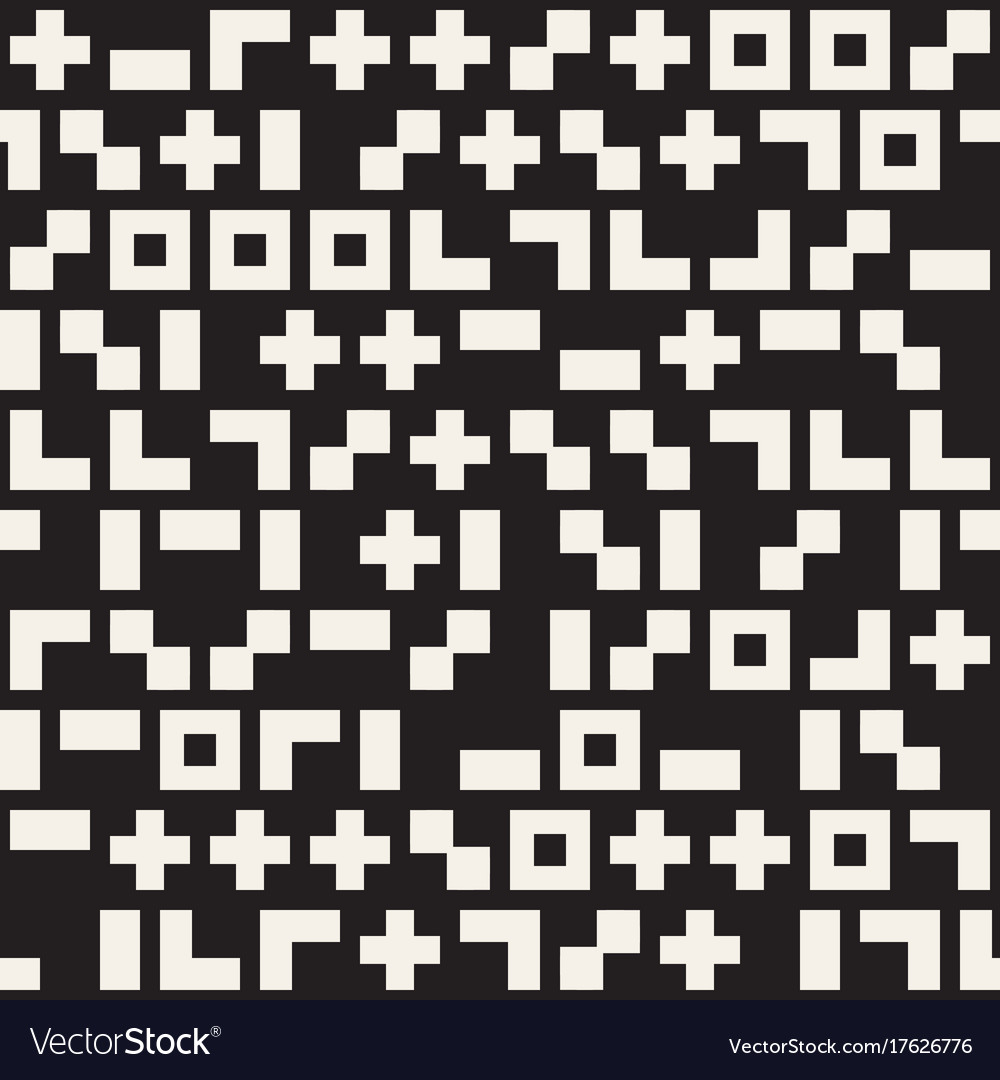 Random shapes seamless pattern modern