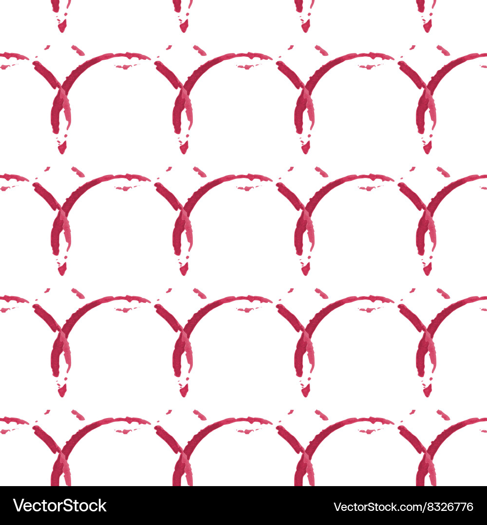 Wine stains seamless pattern Royalty Free Vector Image