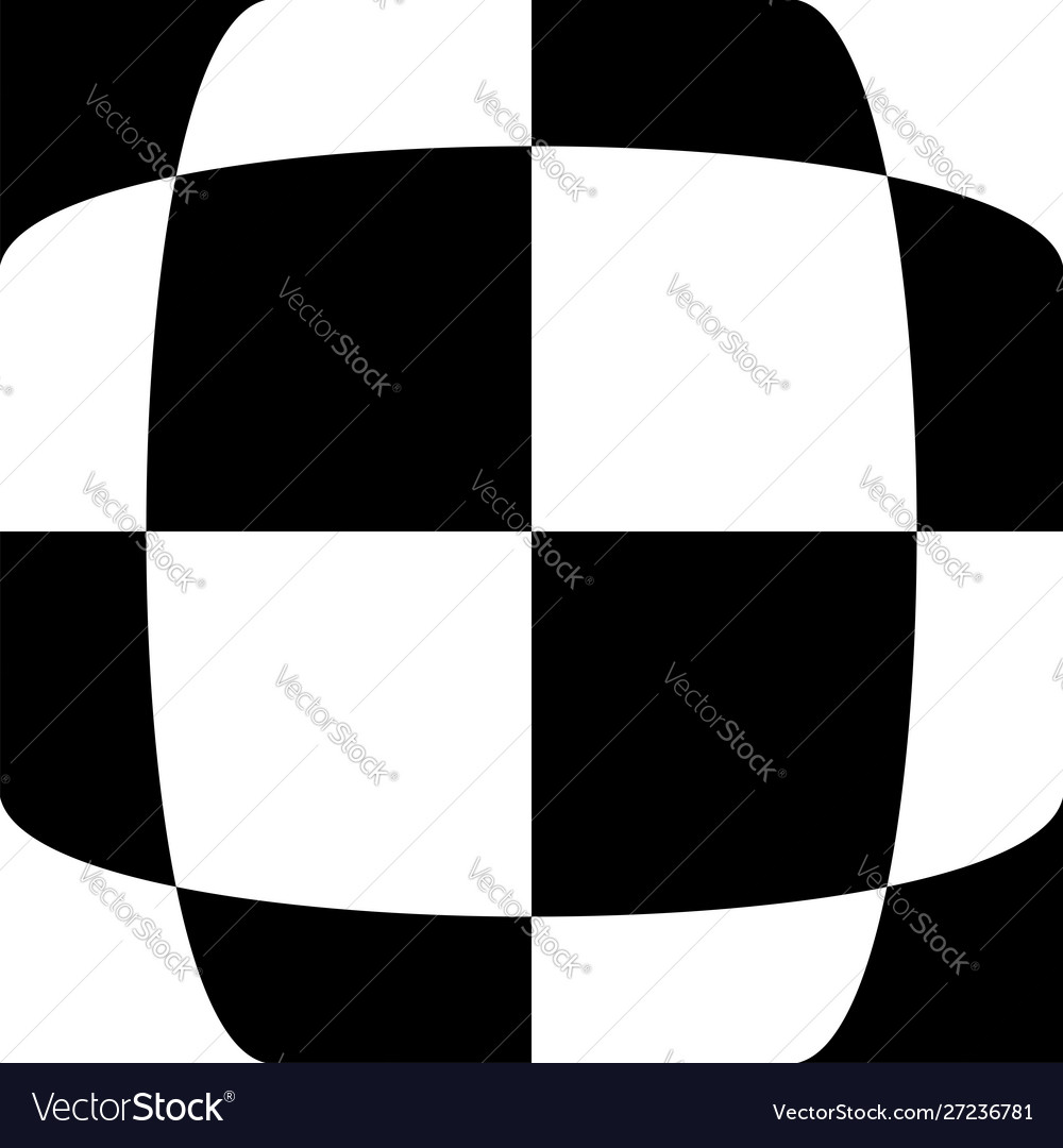 3d bulging convex globular protuberant distortion