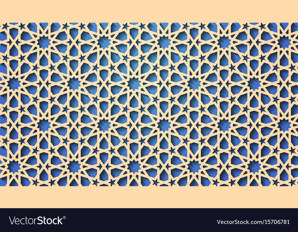 Seamless pattern abstract patchwork with geometric
