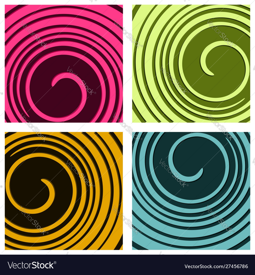 Abstract spiral background for use in design