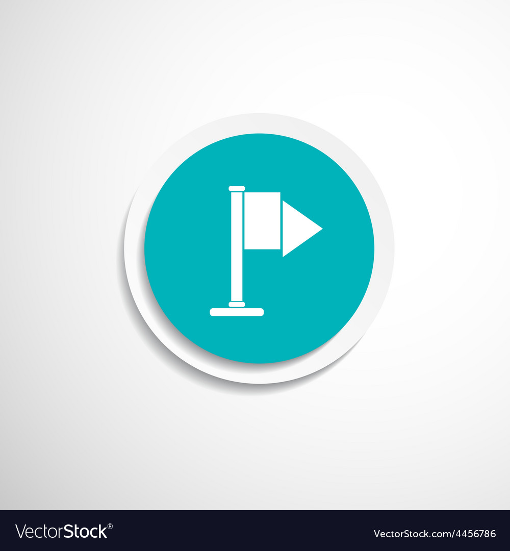 Flag icon mark map sign symbol element