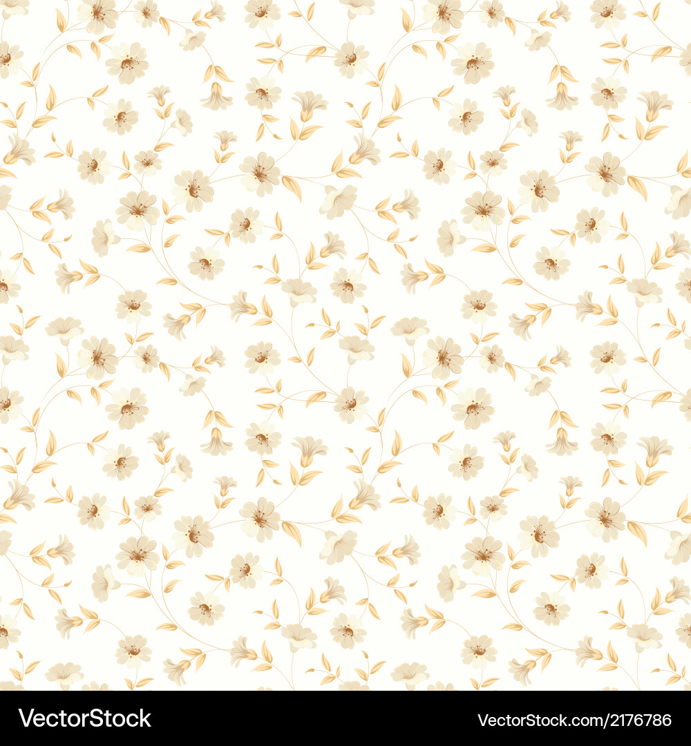 Floral seamless pattern Royalty Free Vector Image