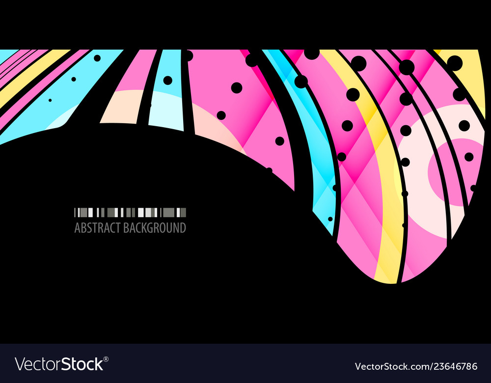 Geometric colorful abstract background