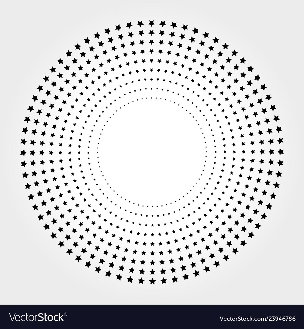 Halftone Geometric Pattern