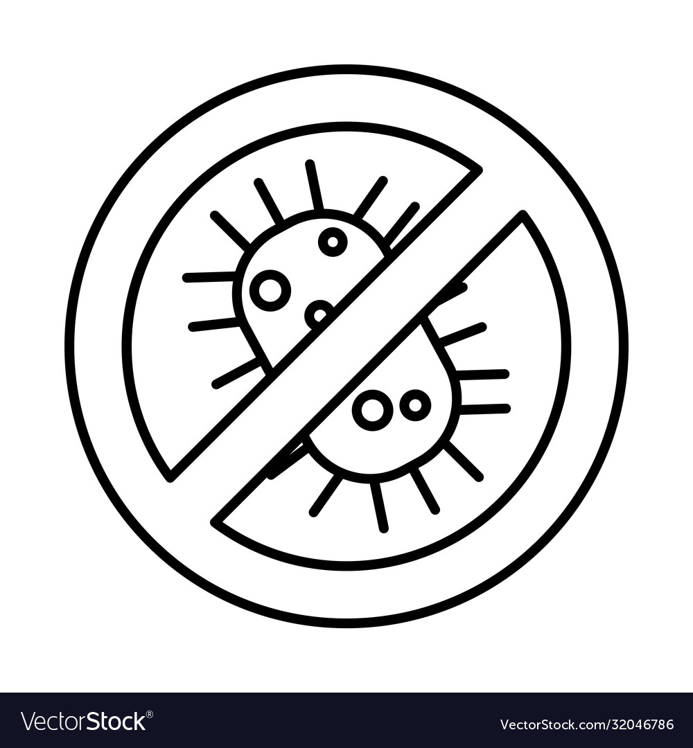 Line and fill style vector image Line and fill style