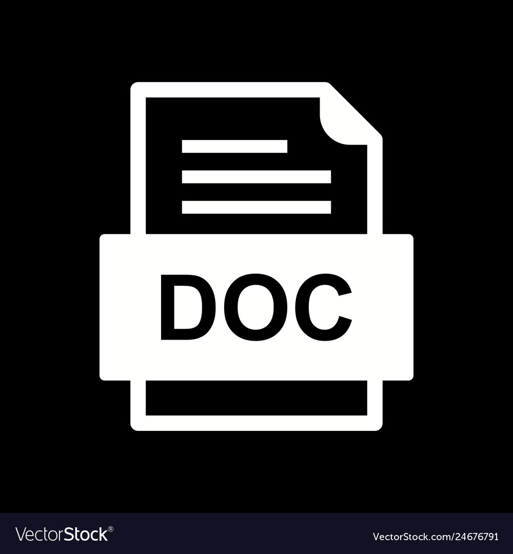 Doc file document icon