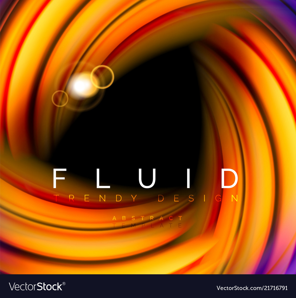 Fluid smooth wave abstract background flowing