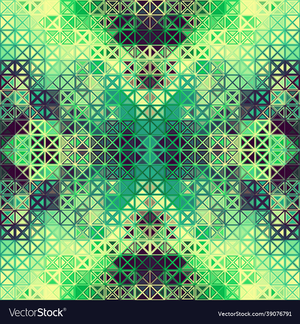 Geometric abstract pattern in low poly style vector image Geometric abstract pattern in low poly style