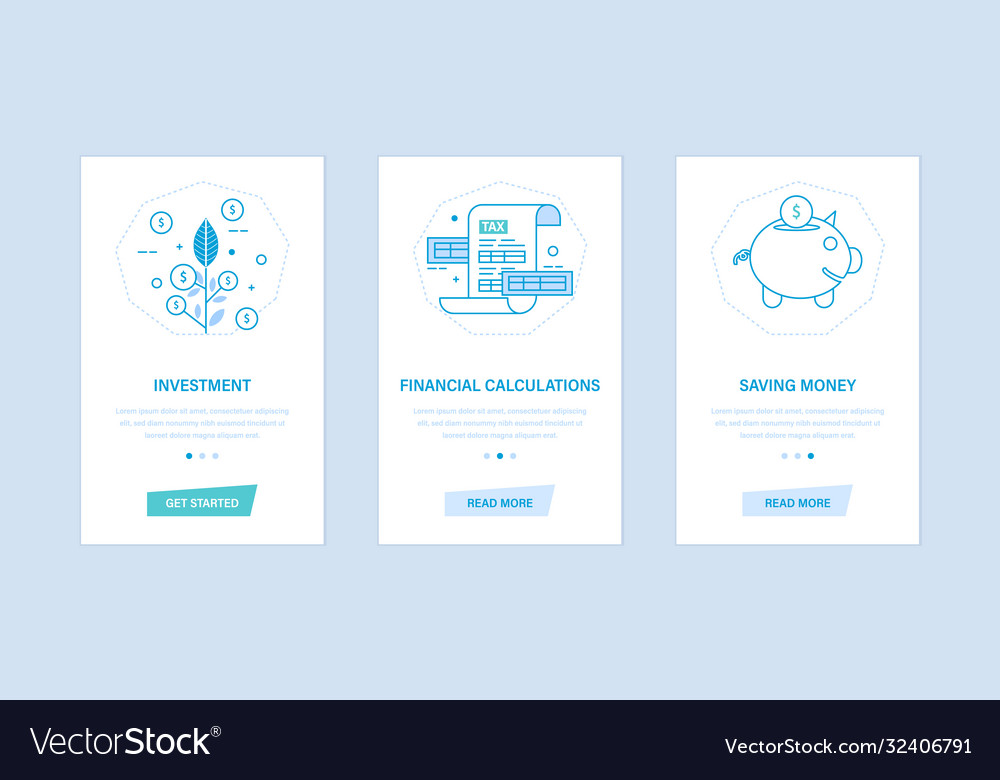 Investment financial calculations saving money