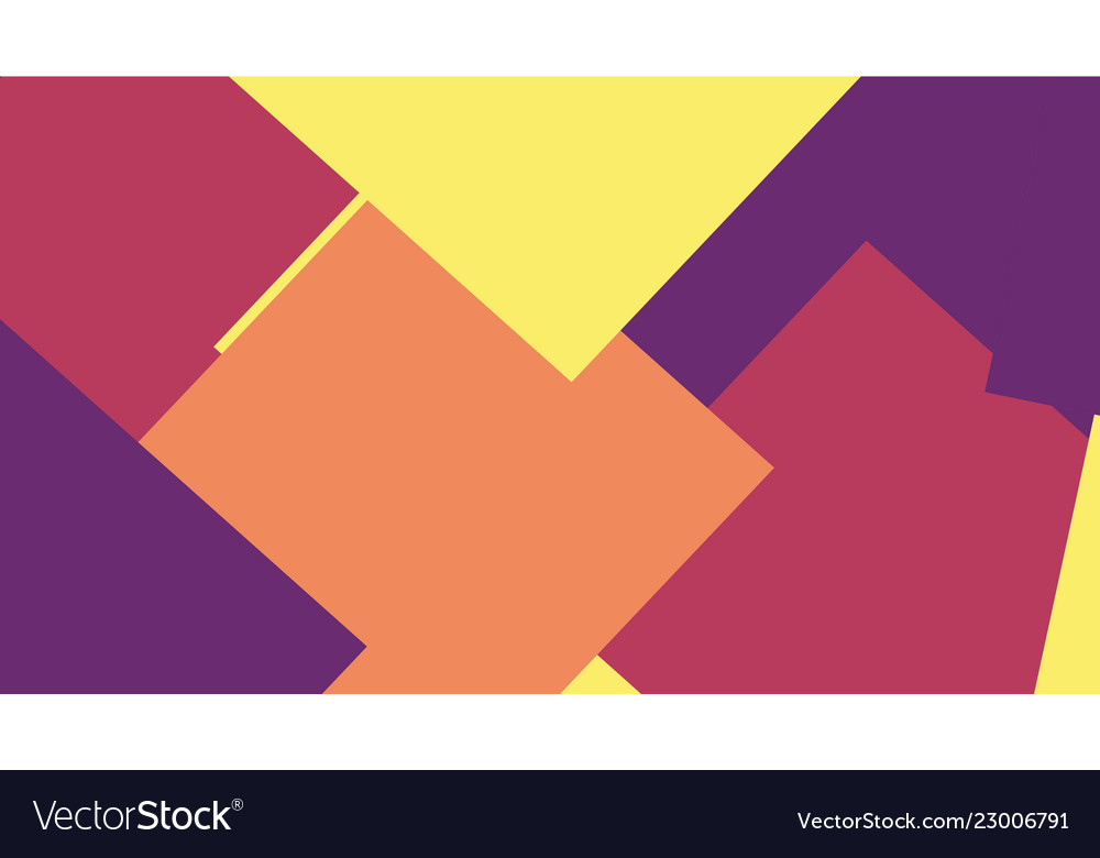 Pattern with a colored box white background vector image Pattern with a colored box white background