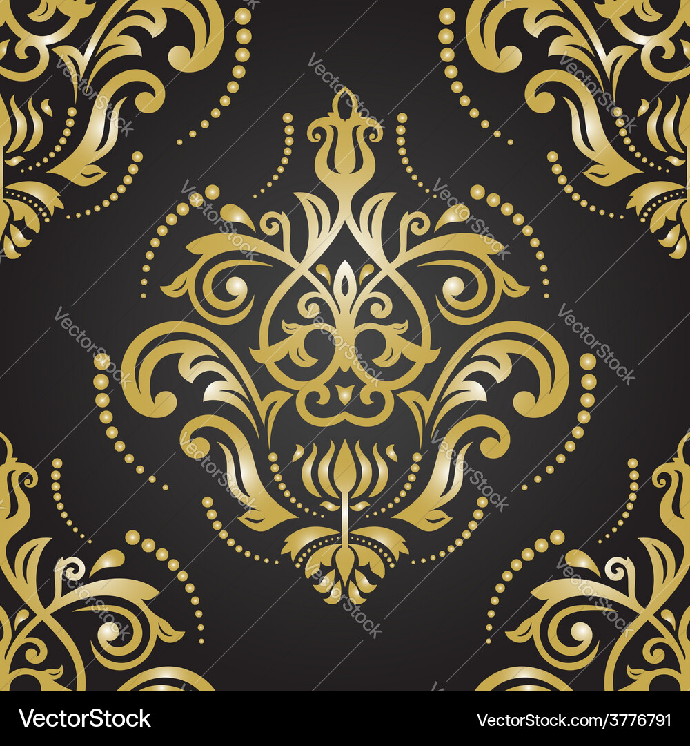 Seamless orient background Royalty Free Vector Image
