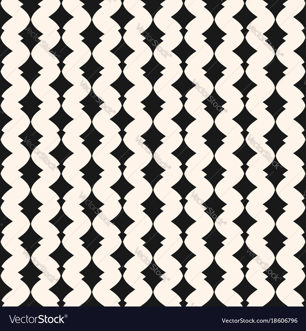 Art deco seamless pattern monochrome geometric