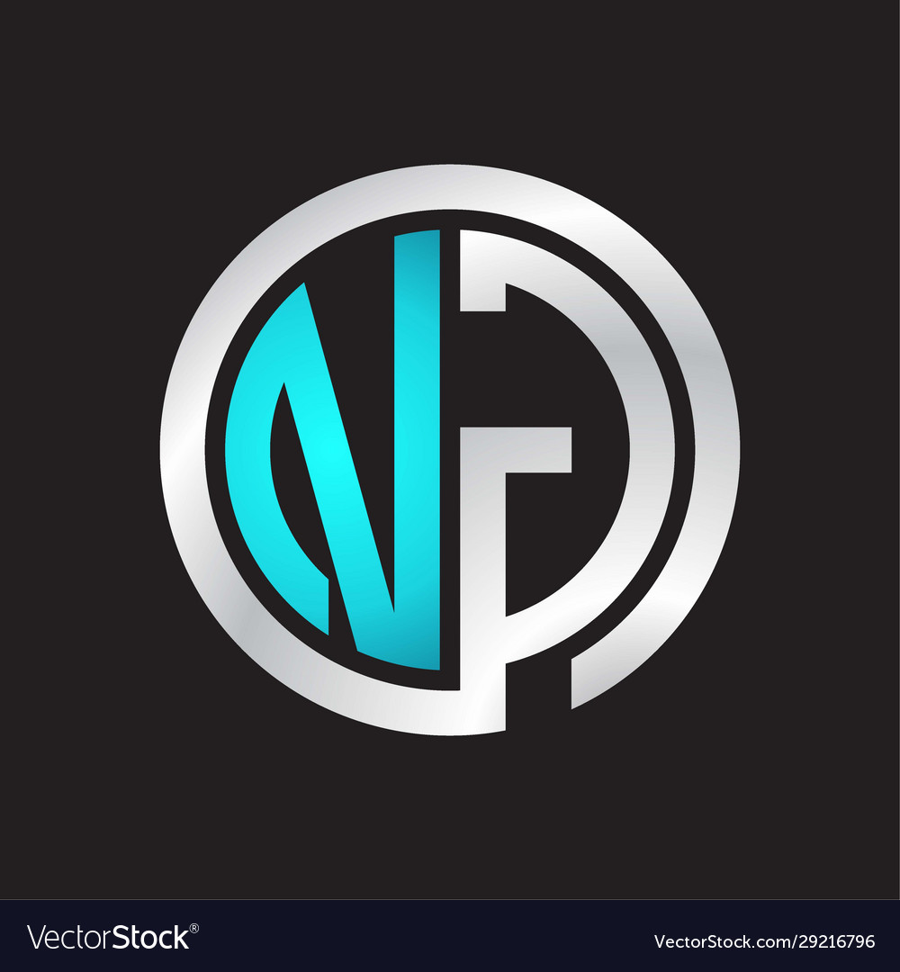 Ng initial logo linked circle monogram Vector Image Ng initial logo linked circle monogram