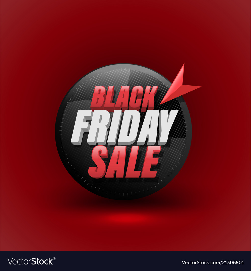 Black friday banner Royalty Free Vector Image - VectorStock