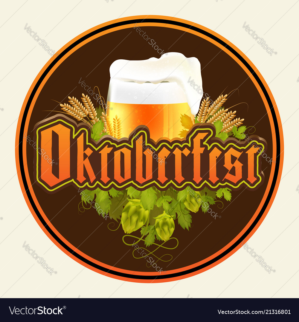 Stock raster oktoberfest beer