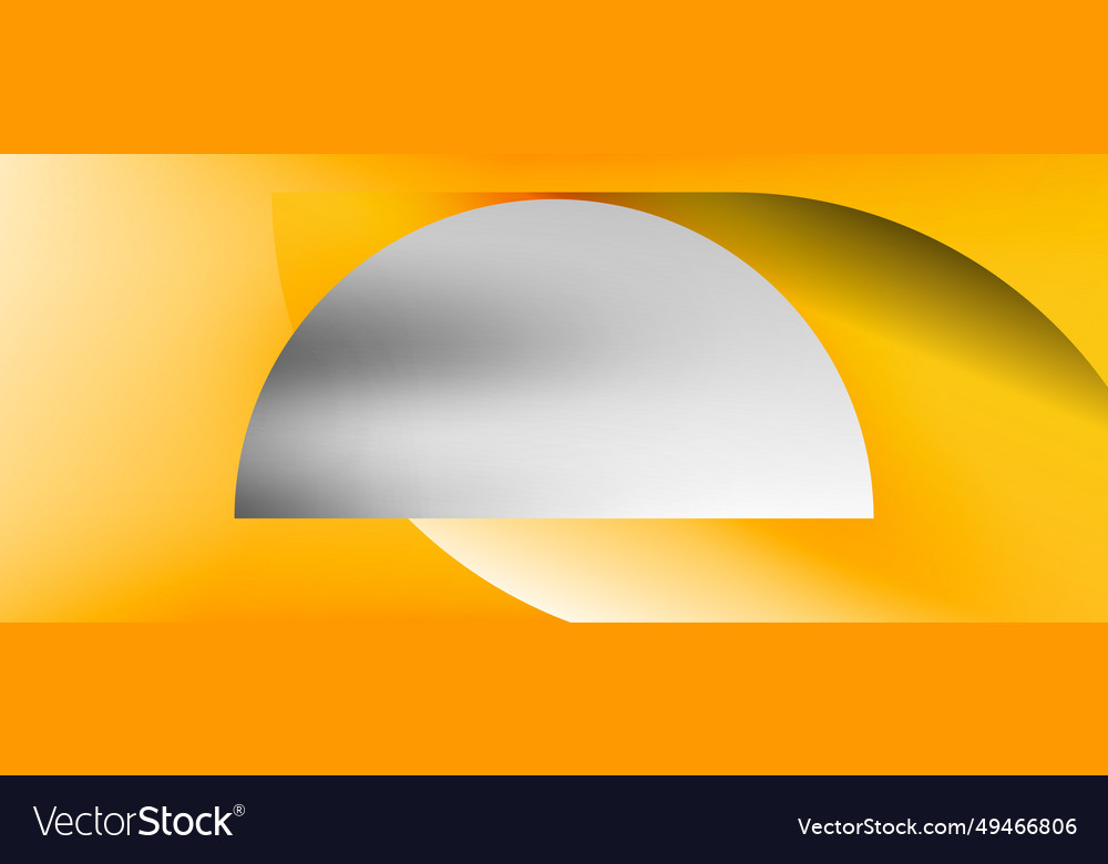 Bright color circle and round element minimal Vector Image Bright color circle and round element minimal