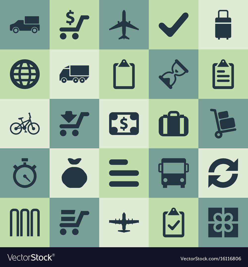 Distribution Icons - Delivery & Logistics