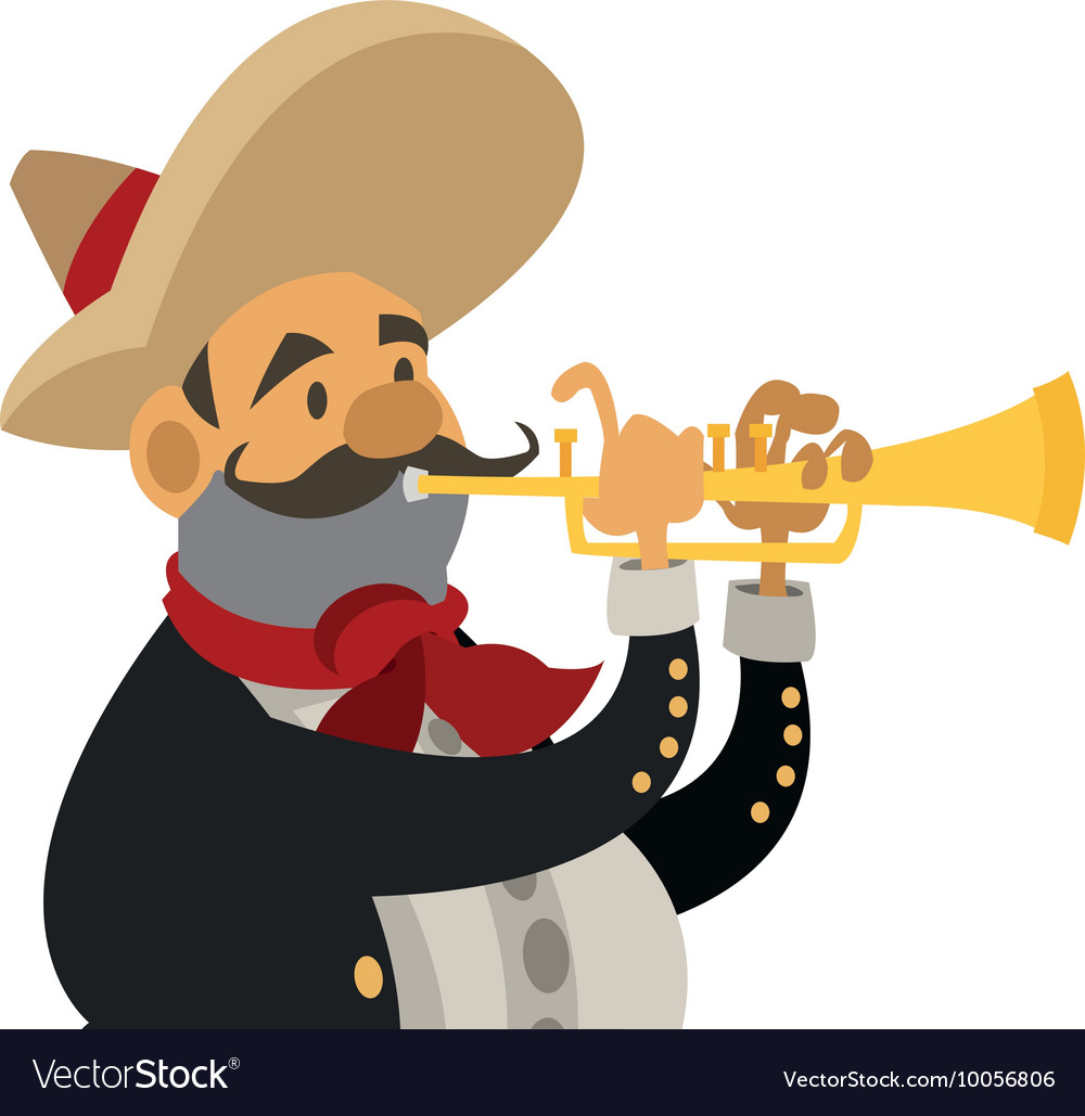 Mariachi musician icon